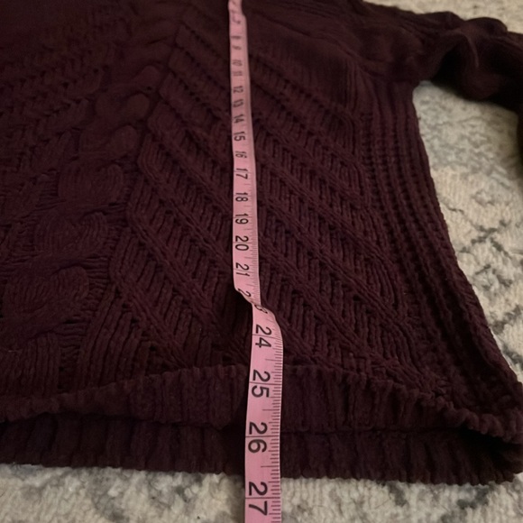 Large Azur Knitted Plum Sweater.  New without Tags. - Picture 7 of 10